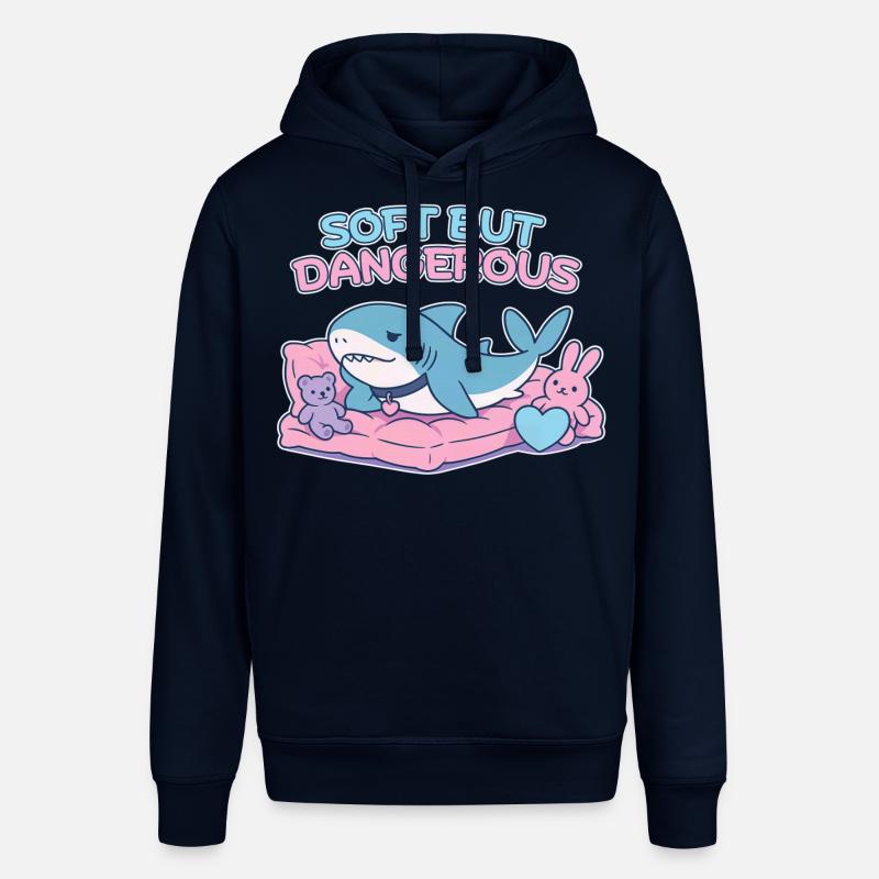 BLAHAJ – Doux et Danger - Sweat à capuche SOUNDER Stanley/Stella Unisexe - marine