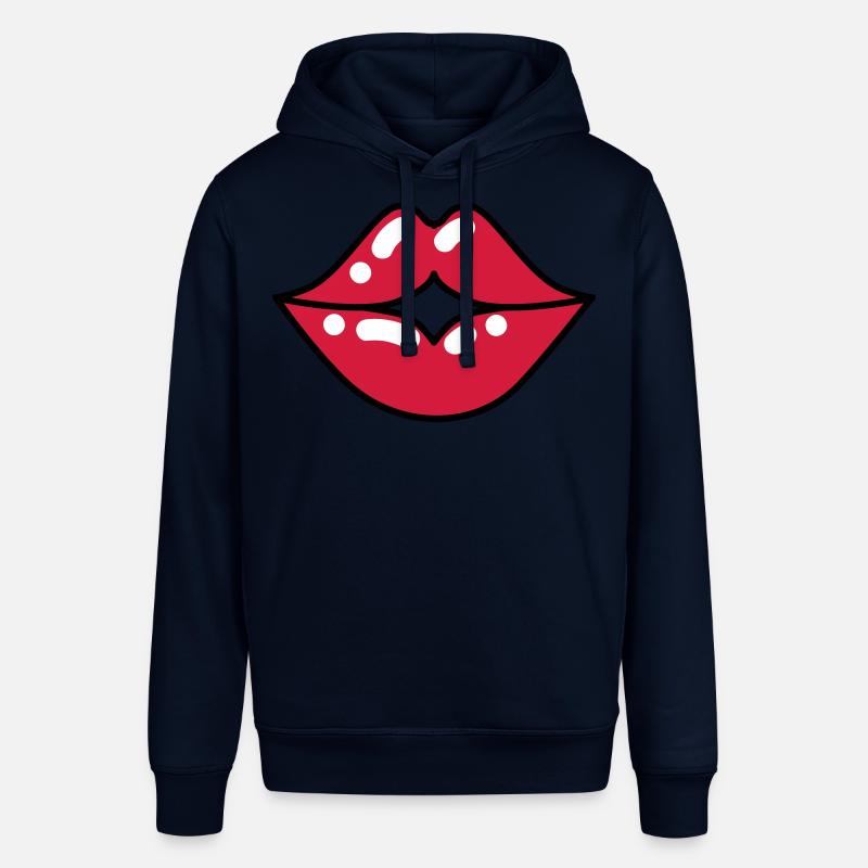 71 Lèvres bouche de baiser - Sweat à capuche SOUNDER Stanley/Stella Unisexe - marine