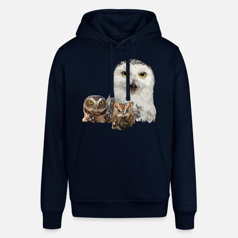 Eule, Eule und Eule - Stanley/Stella Unisex Hoodie SOUNDER - Navy