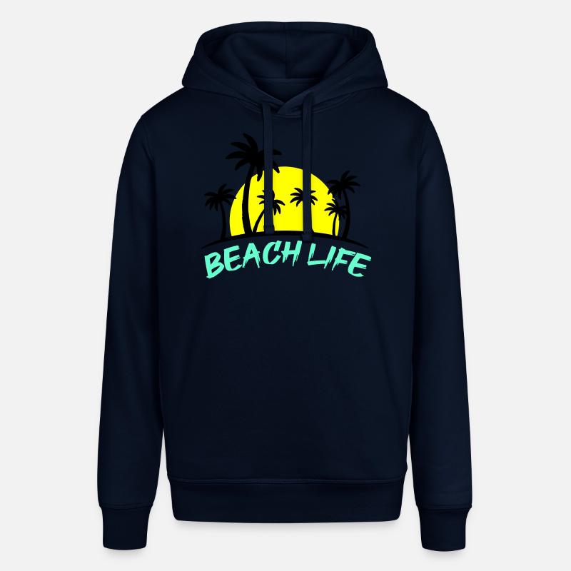 La vie à la plage - Sweat à capuche SOUNDER Stanley/Stella Unisexe - marine