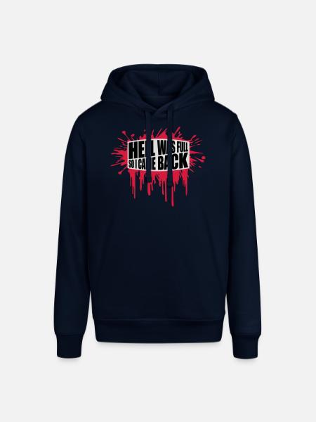 hell was full Zitat - Stanley/Stella Unisex Hoodie SOUNDER - Navy