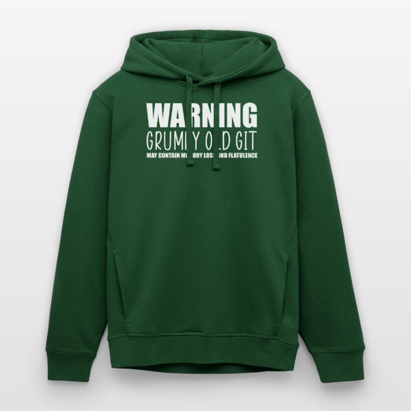 Warning grumpy old git Stanley/Stella SOUNDER Unisex Hoodie