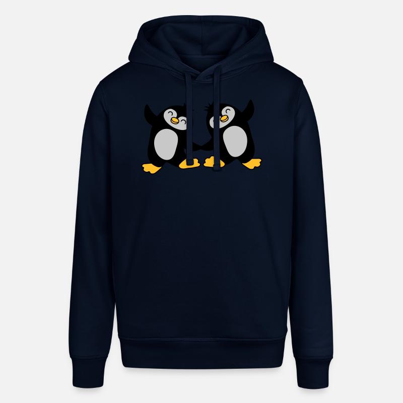 2 pingouins mignons dansant - Sweat à capuche SOUNDER Stanley/Stella Unisexe - marine