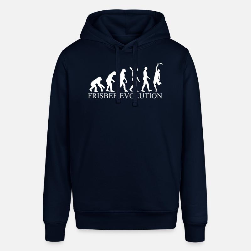 Frisbee Evolution - Stanley/Stella Unisex Hoodie SOUNDER - Navy