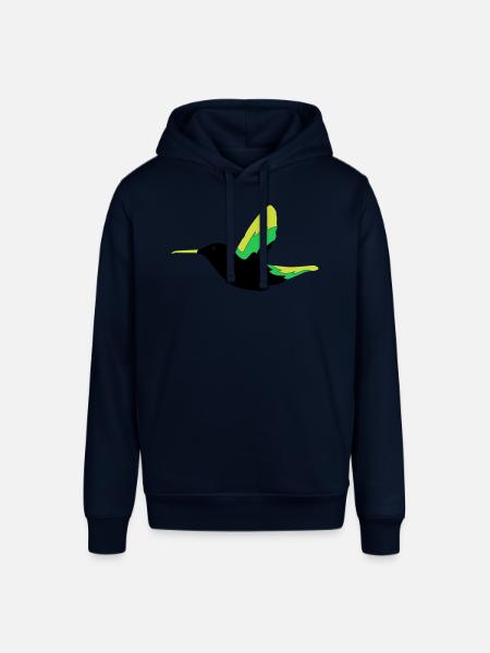 Hummingbird Bird - Stanley/Stella SOUNDER Unisex Hoodie - navy