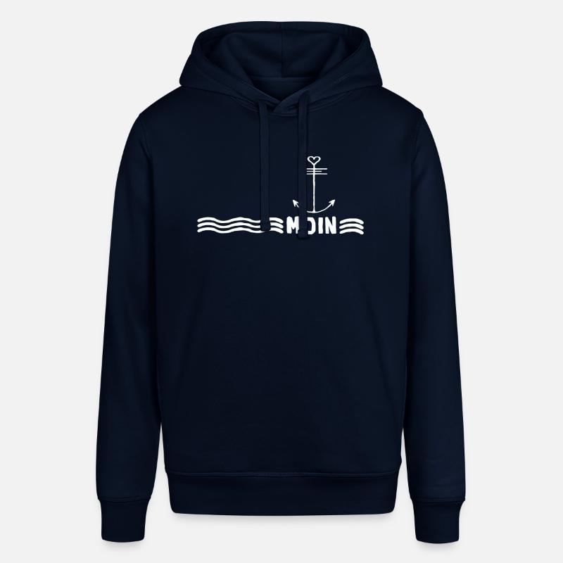 Moin Bas-allemand - Sweat à capuche SOUNDER Stanley/Stella Unisexe - marine