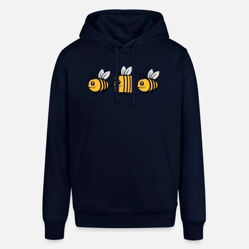 bee different Comic Biene - Stanley/Stella Unisex Hoodie SOUNDER - Navy