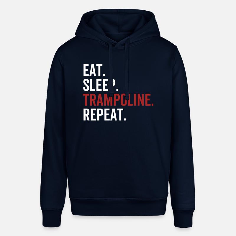 Manger Sleep Trampoline Répéter - Sweat à capuche SOUNDER Stanley/Stella Unisexe - marine