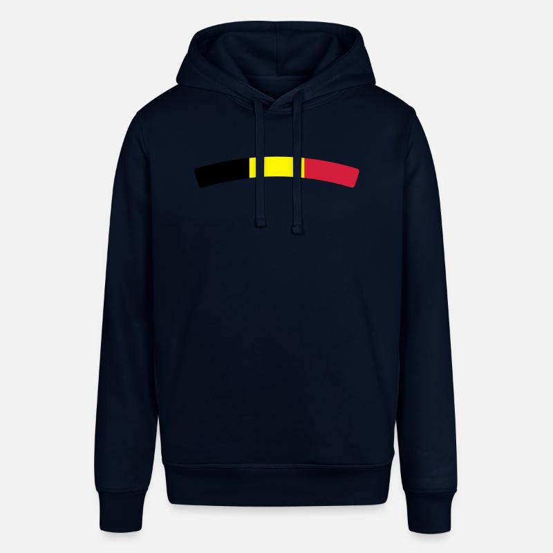 Belgique (V) - Sweat à capuche SOUNDER Stanley/Stella Unisexe - marine