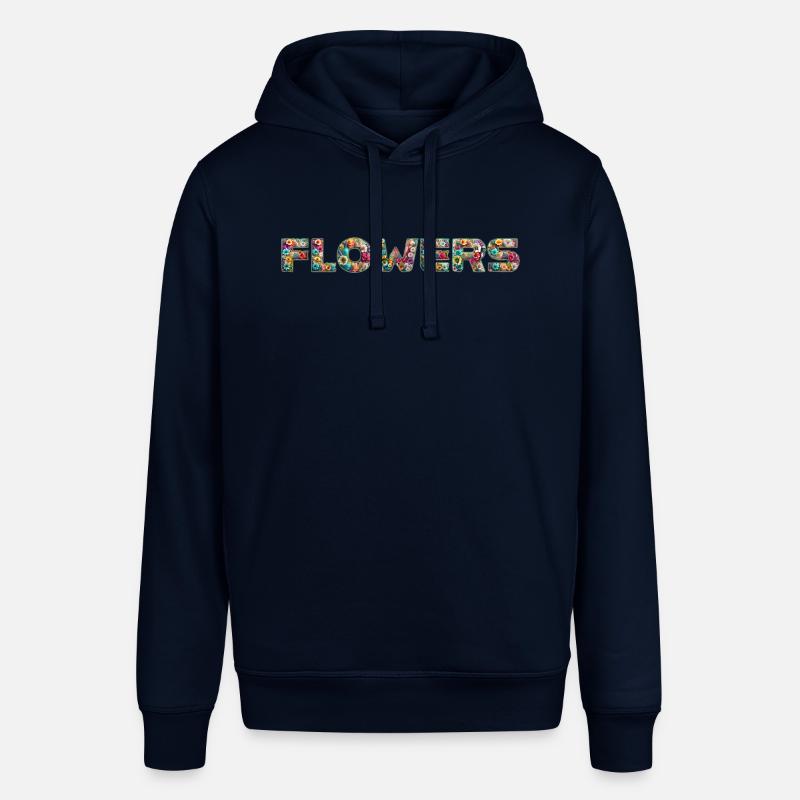 💐🌸🌻 FLEURS - Fleurs 🌻 🌸💐 - Sweat à capuche SOUNDER Stanley/Stella Unisexe - marine