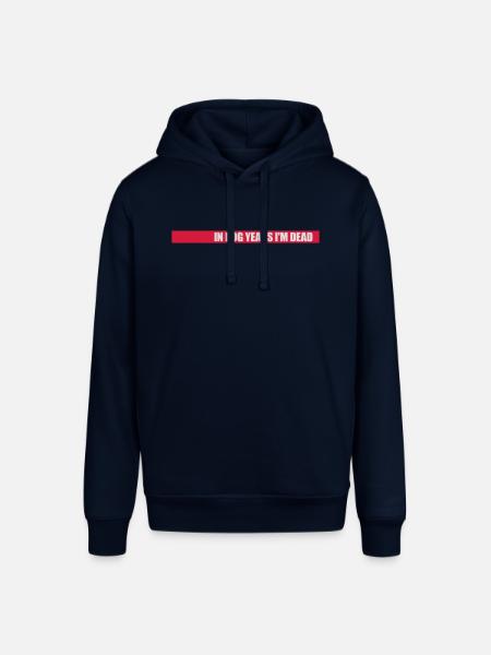 in dog years Dead - Stanley/Stella SOUNDER Unisex Hoodie - navy