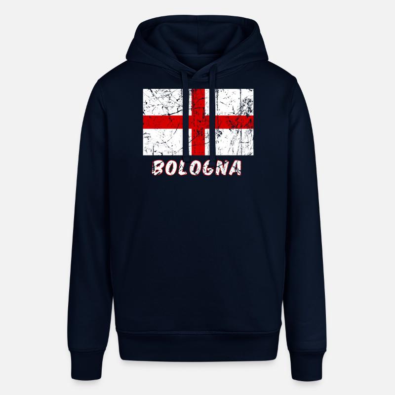 Drapeau Bologne Drapeau Fahne Drapeau drapeau - Sweat à capuche SOUNDER Stanley/Stella Unisexe - marine