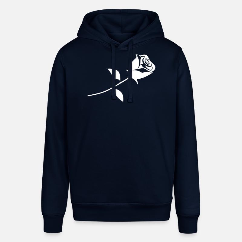 Une rose - Sweat à capuche SOUNDER Stanley/Stella Unisexe - marine