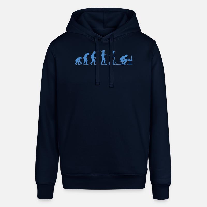 Programmierer Evolution Informatiker Entwickler - Stanley/Stella Unisex Hoodie SOUNDER - Navy