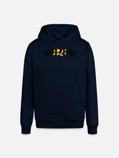 2541614 14743929 sølvbryllup - Stanley/Stella SOUNDER unisex hoodie - marineblå