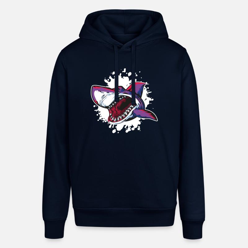 goutte de poisson de requin - Sweat à capuche SOUNDER Stanley/Stella Unisexe - marine