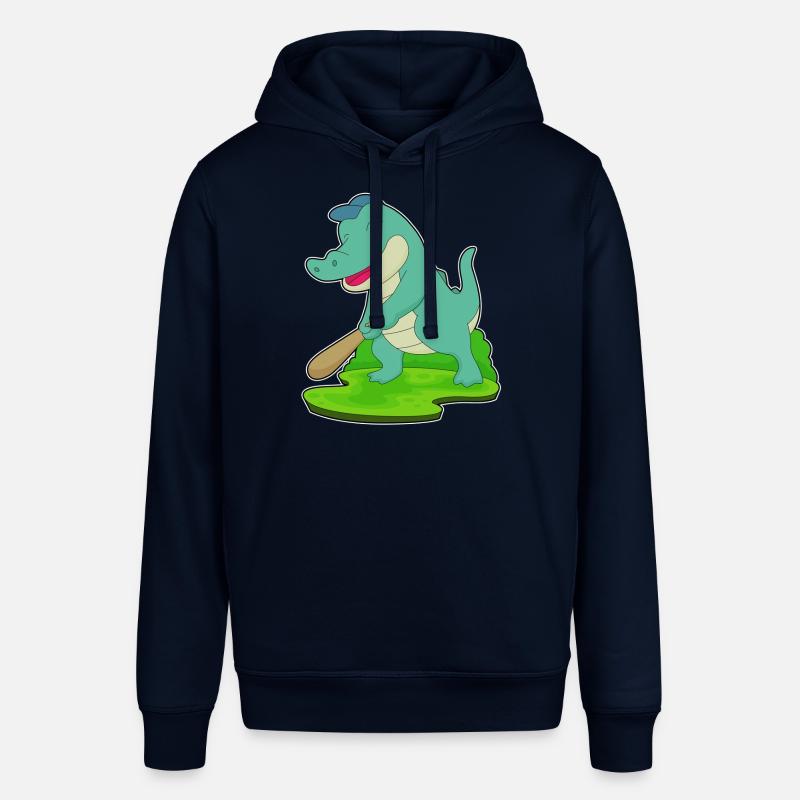 Bâton de baseball Crocodile - Sweat à capuche SOUNDER Stanley/Stella Unisexe - marine