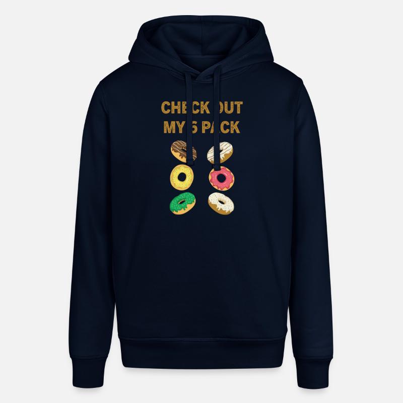 Découvrez mon pack de six beignets Funny Donut Lover - Sweat à capuche SOUNDER Stanley/Stella Unisexe - marine