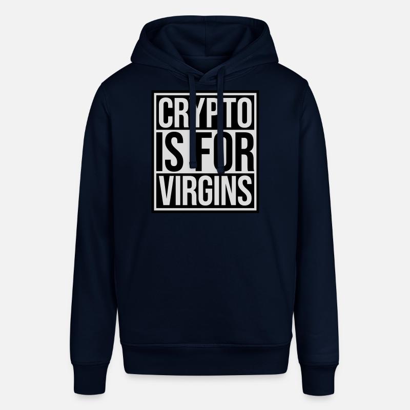 Crypto est pour les vierges - Sweat à capuche SOUNDER Stanley/Stella Unisexe - marine