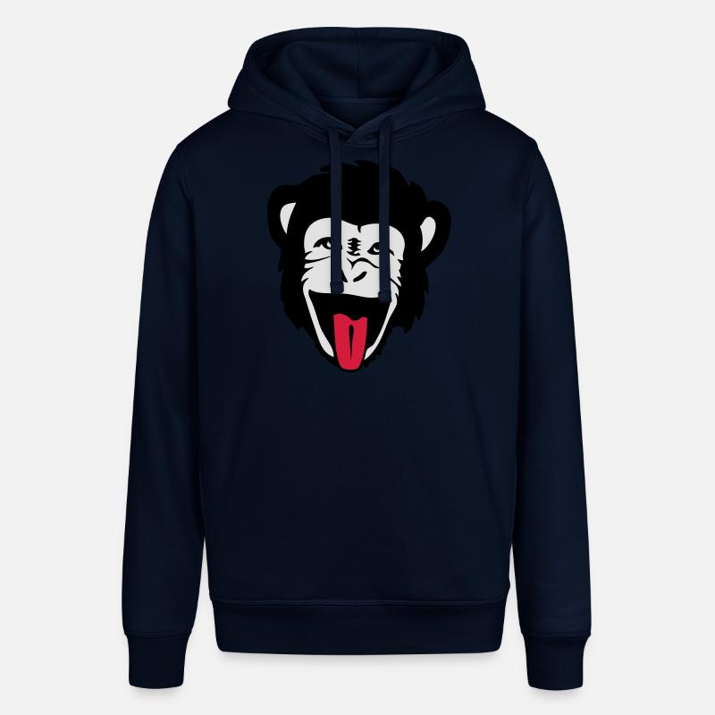 monkey gorilla monkey Header1 - Stanley/Stella SOUNDER Unisex Hoodie - navy