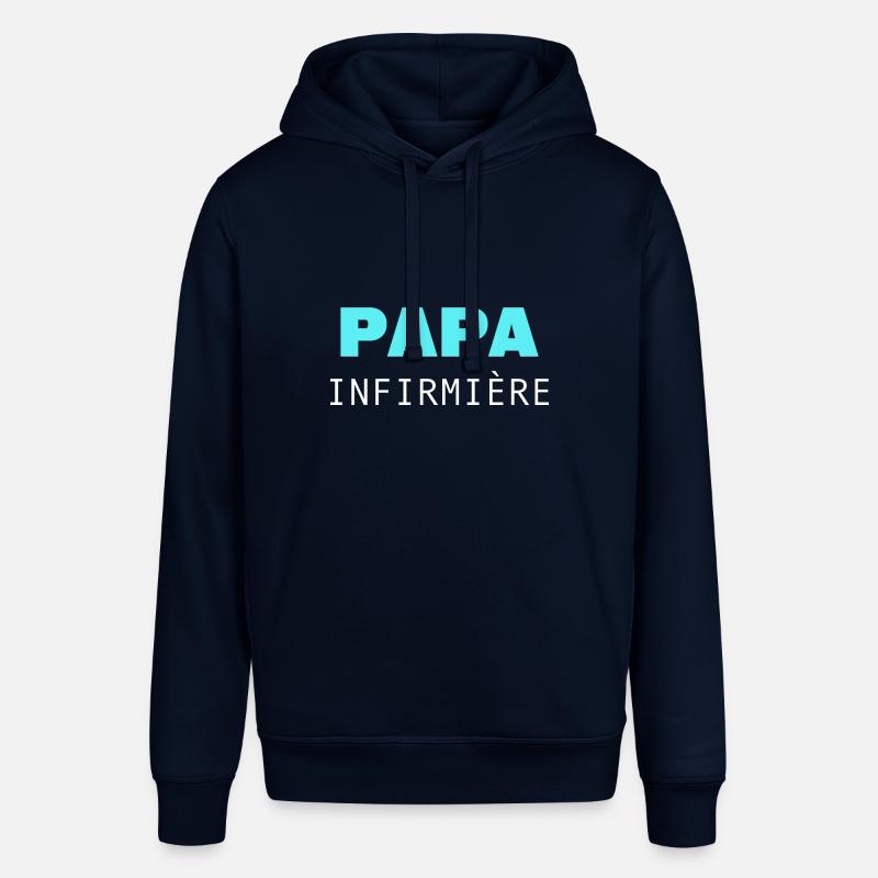 FIER PAPA D'UNE INFIRMIÈRE - Sweat à capuche SOUNDER Stanley/Stella Unisexe - marine