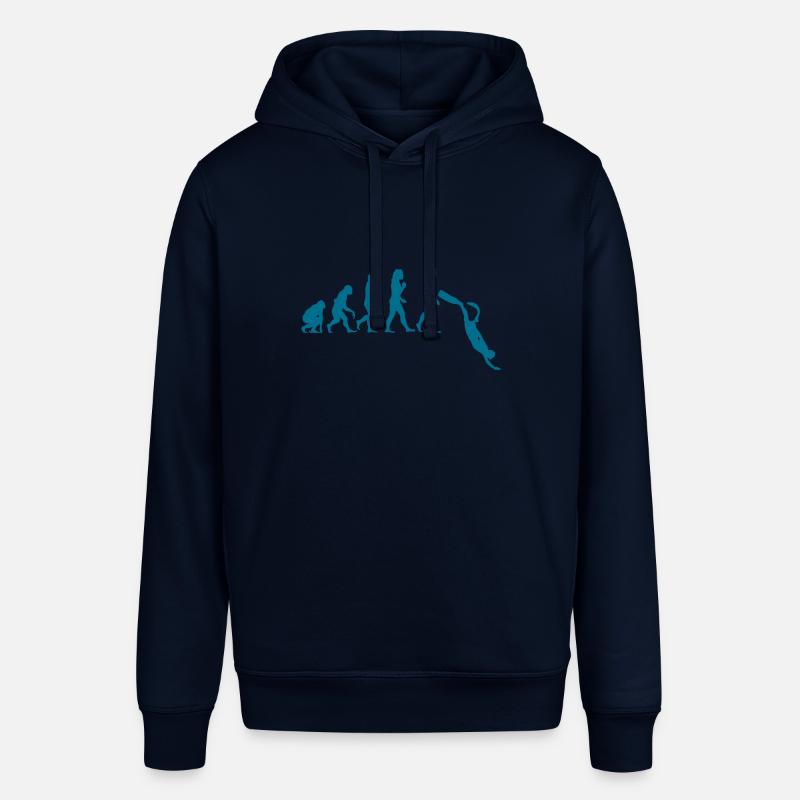 Plongée Libre Evolution Apnoetaucher - Sweat à capuche SOUNDER Stanley/Stella Unisexe - marine