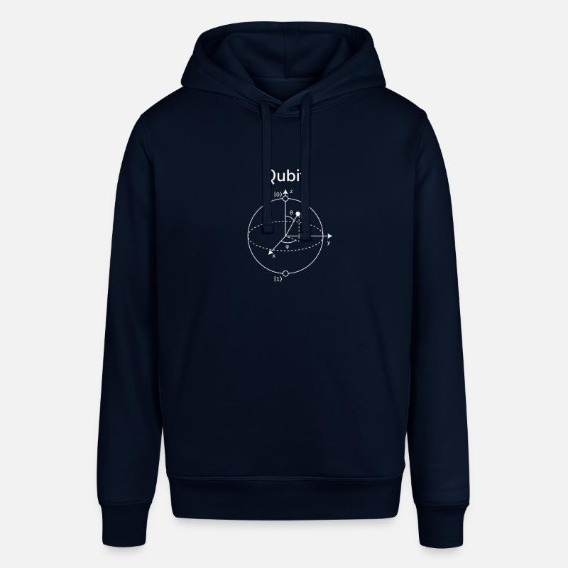 Qubit Quantum Bit - Sweat à capuche SOUNDER Stanley/Stella Unisexe - marine