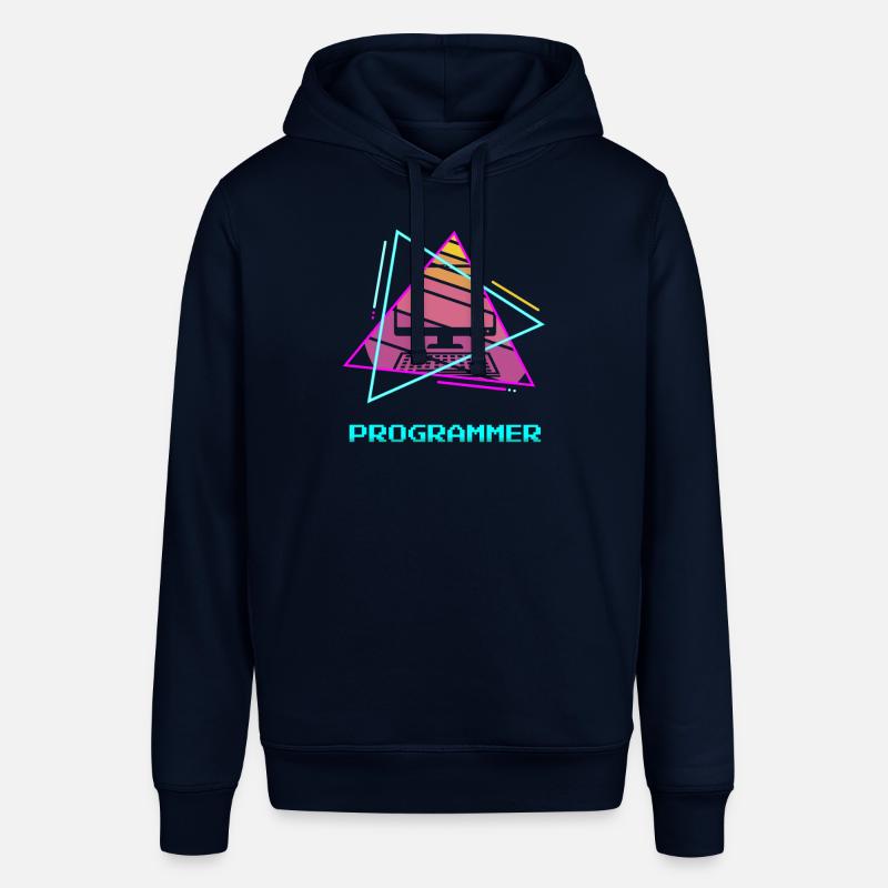 Programmeur rétro Programmation Informatique - Sweat à capuche SOUNDER Stanley/Stella Unisexe - marine