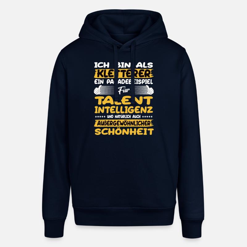 Kletterer ein Paradebeispiel Klettern - Stanley/Stella Unisex Hoodie SOUNDER - Navy