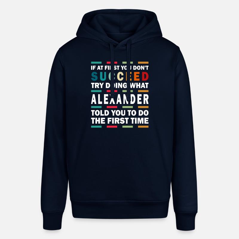 Conception du nom Alexander - Sweat à capuche SOUNDER Stanley/Stella Unisexe - marine