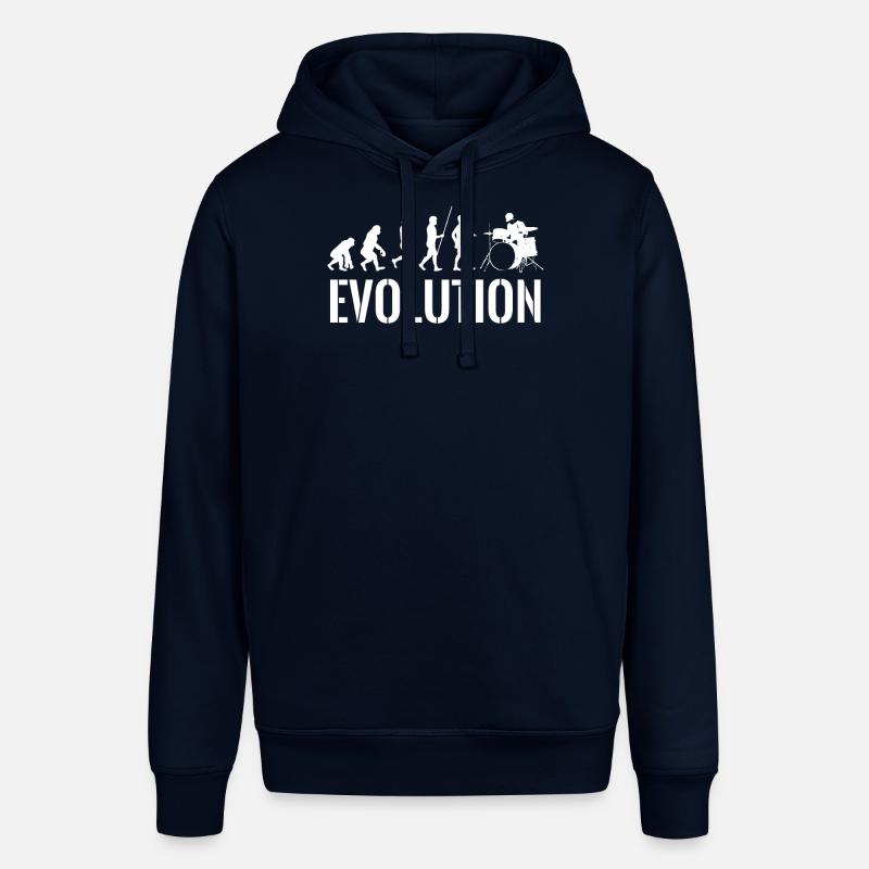 Drummer - Drums - Evolution - Drummer - Stanley/Stella SOUNDER Unisex Hoodie - navy