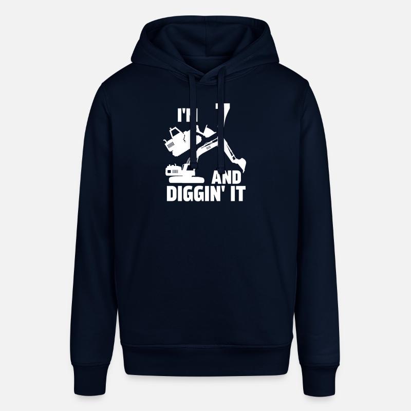 7 et Diggin' It - Sweat à capuche SOUNDER Stanley/Stella Unisexe - marine