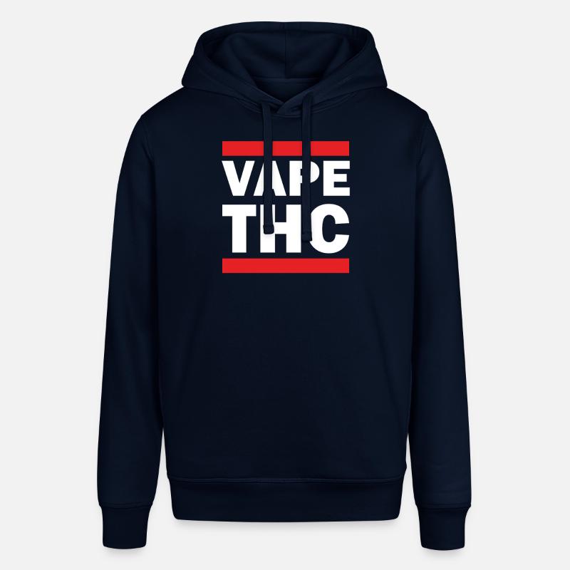 Vape THC Blanc - Sweat à capuche SOUNDER Stanley/Stella Unisexe - marine
