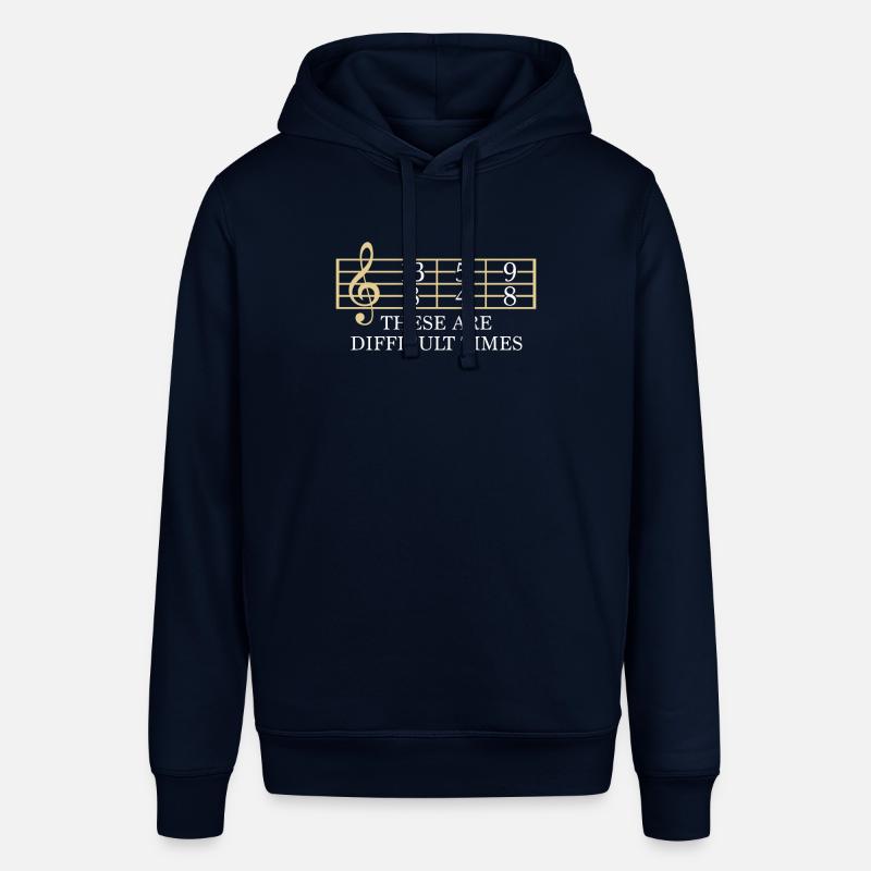 Ce sont des temps difficiles - Sweat à capuche SOUNDER Stanley/Stella Unisexe - marine