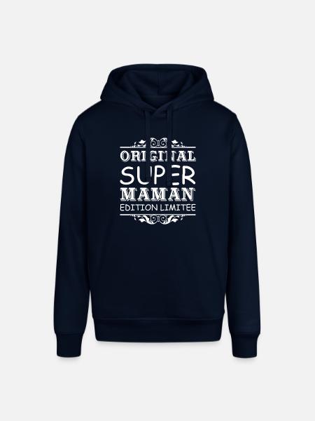 Super Mama Geschenk - Stanley/Stella Unisex Hoodie SOUNDER - Navy