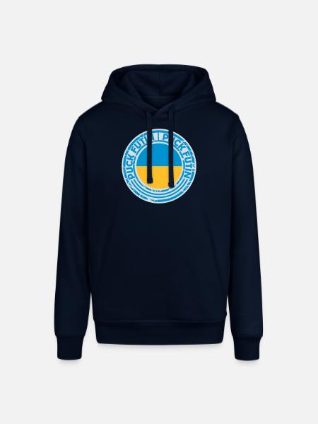 Conception du logo Puck Futin - Sweat à capuche SOUNDER Stanley/Stella Unisexe - marine