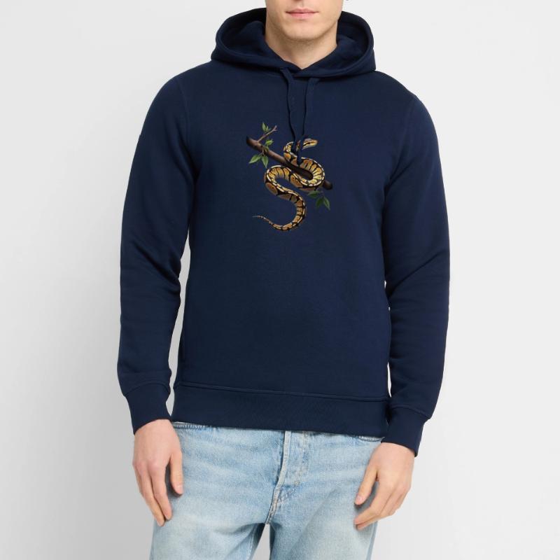 Roi Python Serpents Amoureux Terrarium Python Sweat à capuche SOUNDER Stanley/Stella Unisexe