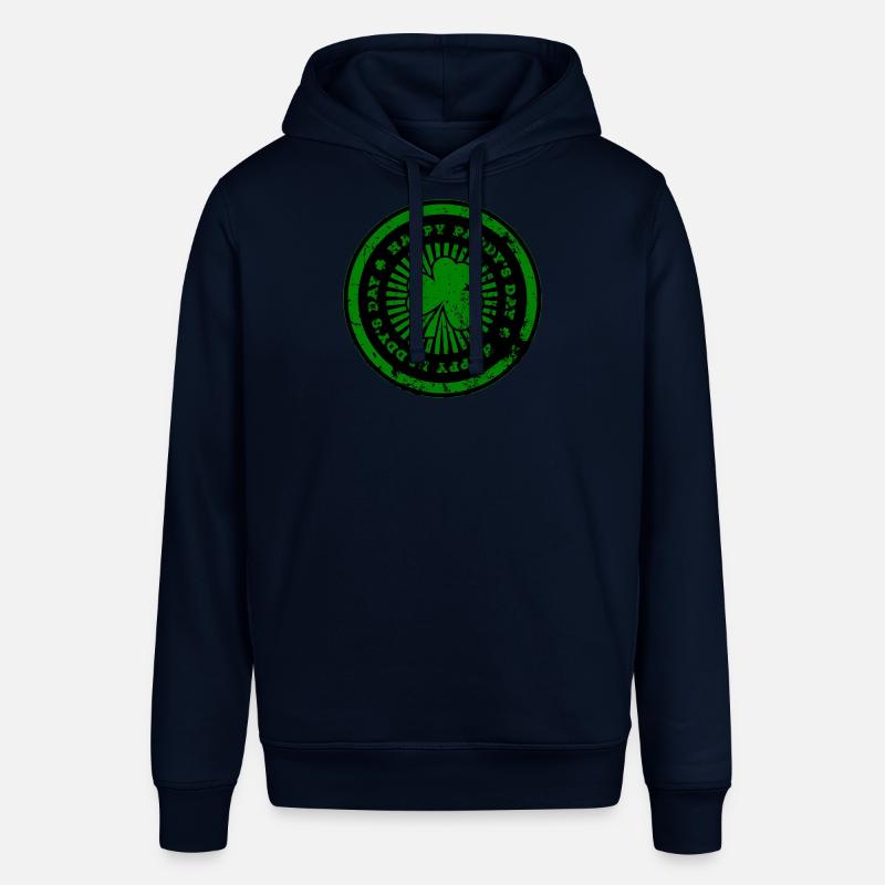 Empreinte verte de la Saint-Patrick - Sweat à capuche SOUNDER Stanley/Stella Unisexe - marine