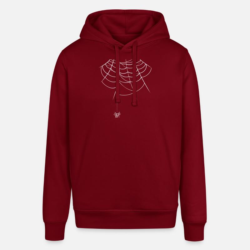 Fils d’araignée2 - Sweat à capuche SOUNDER Stanley/Stella Unisexe - bordeaux