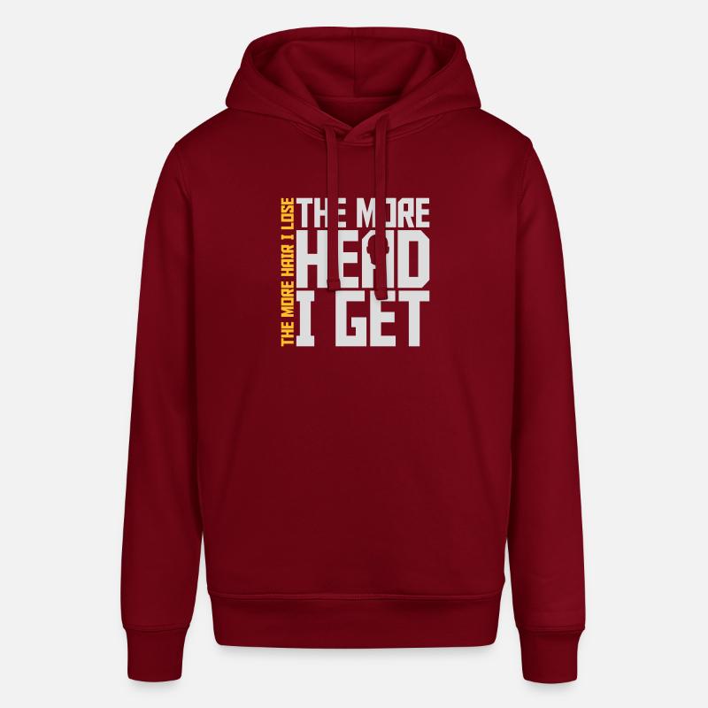 J’ai plus de tête - Sweat à capuche SOUNDER Stanley/Stella Unisexe - bordeaux