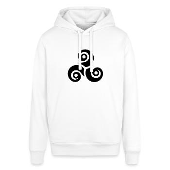 Triskele - Stanley/Stella Unisex Hoodie SOUNDER - Burgunderrot - Vorne - Alina (178cm) & Michal (187cm)