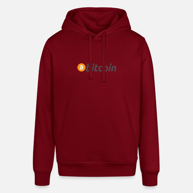Le Bitcoin - Sweat à capuche SOUNDER Stanley/Stella Unisexe - bordeaux
