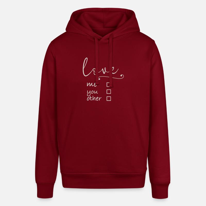 aimez-moi - Sweat à capuche SOUNDER Stanley/Stella Unisexe - bordeaux