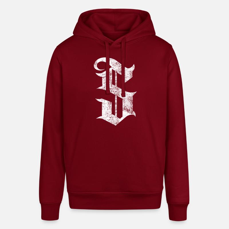Tshirt alphabet initial S - Sweat à capuche SOUNDER Stanley/Stella Unisexe - bordeaux