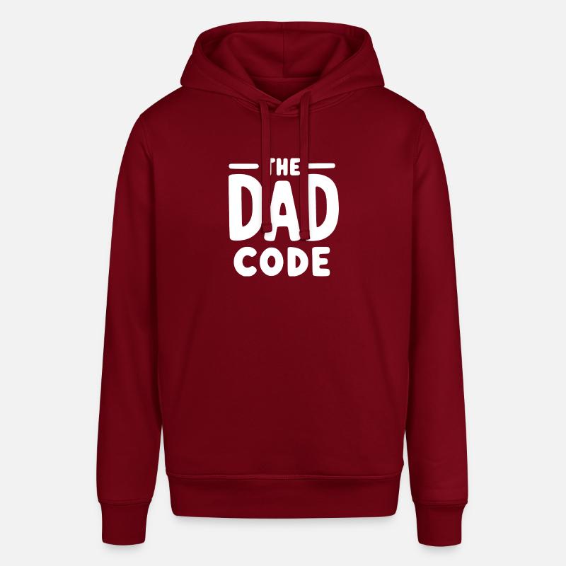Le code du papa - Sweat à capuche SOUNDER Stanley/Stella Unisexe - bordeaux