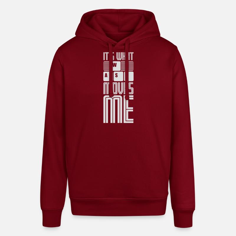 c’est ce qui m’émeut - Sweat à capuche SOUNDER Stanley/Stella Unisexe - bordeaux
