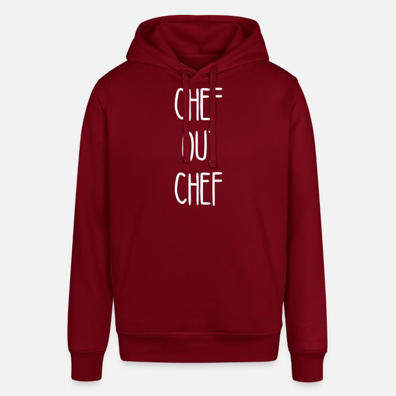 chef oui chef - Sweat à capuche SOUNDER Stanley/Stella Unisexe - bordeaux