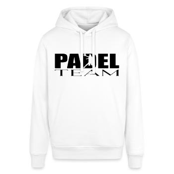 Padel Mannschaft - Stanley/Stella Unisex Hoodie SOUNDER - Burgunderrot - Vorne - Alina (178cm) & Michal (187cm)