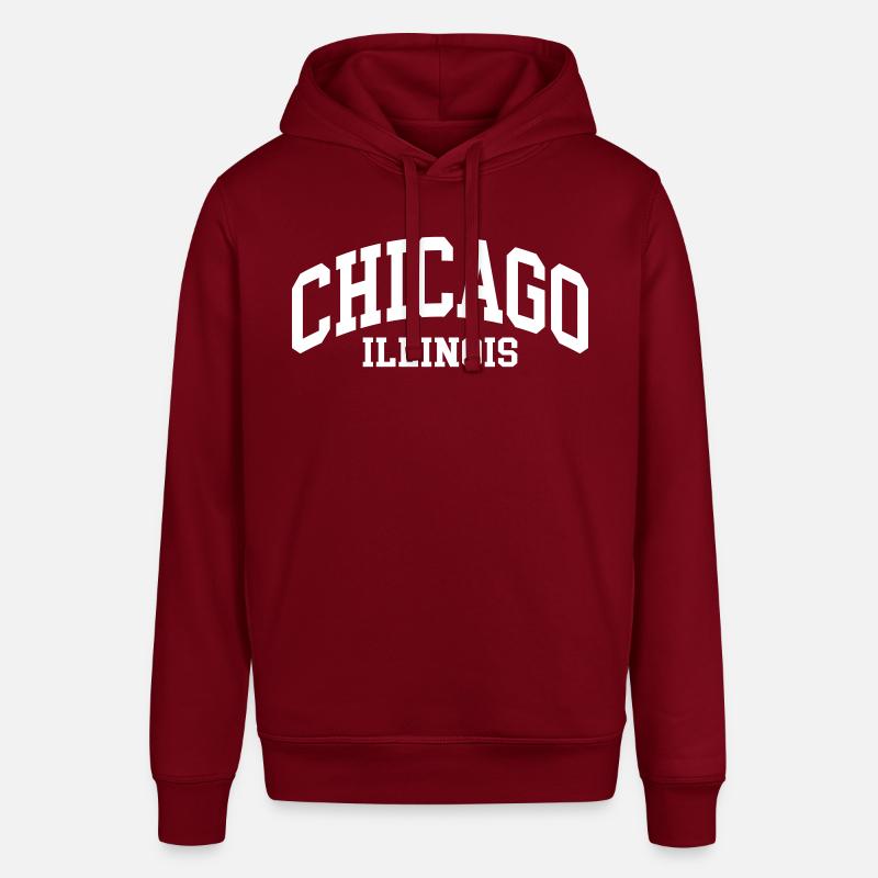 Chicago - Sweat à capuche SOUNDER Stanley/Stella Unisexe - bordeaux