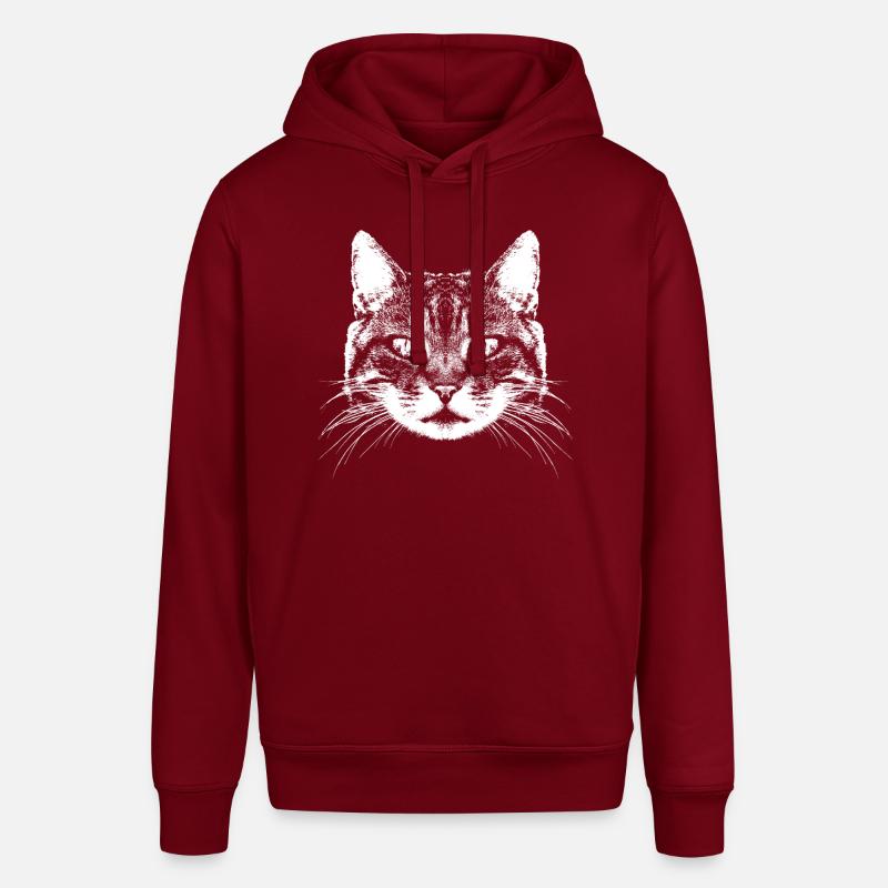 Chat / Chat / Coon principal - Sweat à capuche SOUNDER Stanley/Stella Unisexe - bordeaux